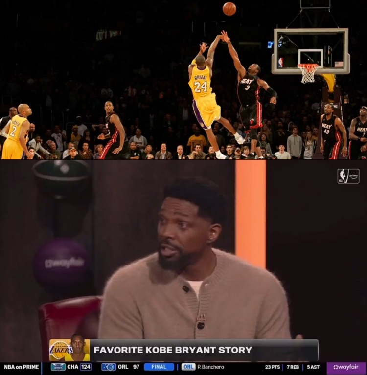 哈队回忆科比绝杀韦德：这是我第一次被彻底击败 因此失眠好几天